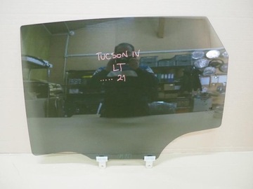 Стекло дверь левых задних зад hyundai tucson iv 2021 фото №1