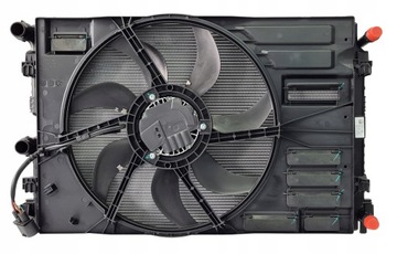 Радіатор вентилятор skoda octavia iv superb iii фото №1