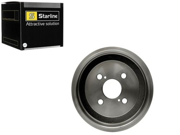 Барабани гальмівні 2szt. toyota yaris [201x52] starline фото №1