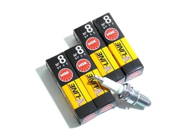 4 x ngk свічка запалювання запалювання v-line 8 bp5e 2364 фото №1