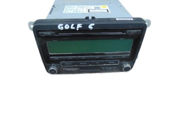 Радио volkswagen golf vi 1k0035186aa без гидроусилителя код фото №1