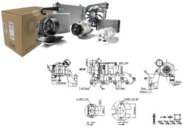 Турбонагнетатель ford mondeo iii 2.0d 2.2d 10.00-03.07 nissens фото №1