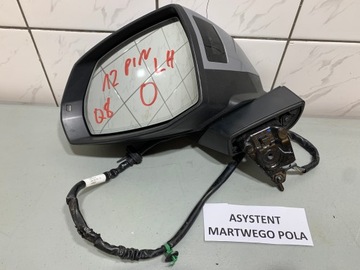 Дзеркало зовнішні audi q8 4m8 4m ліві 12 pin асистент bliss фото №1