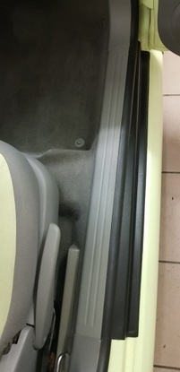 Vw new beetle 1998-2010 планка порогова внутрішня фото №1