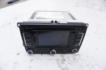 Радіо cd навігація 5p0035191g seat leon 2 ii фото №1