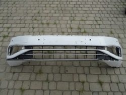 Vw passat b8 рестайлінг бампер переднє 6xpdc хром lc9a фото №1