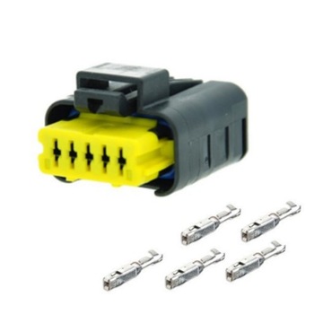 Штекер з'єднувач sicma sigma peugeot citroen fiat 5 pin фото №1