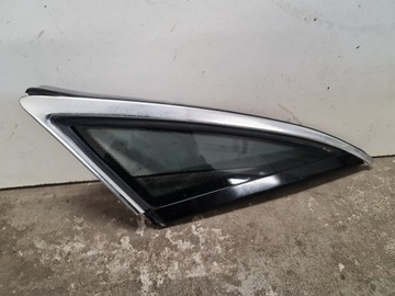 Стекло треугольник правая audi a8 d2 рестайлинг vsg хром фото №1