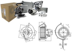 Nissens вентилятор повітродувка vauxhall astra mk iv 1 фото №1