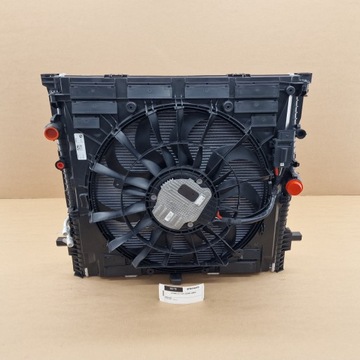 Комплект радиатор вентилятор bmw x5 g05 x6 g06 x7 g07 фото №1