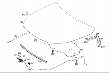 Передняя капот mercedes b класс w247 фото №1