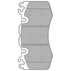 Тормозные колодки тормозные delphi lp2187 фото №1