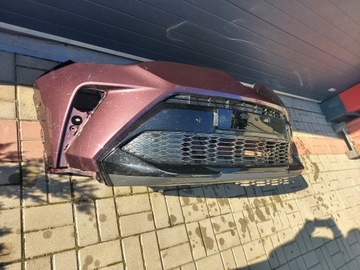 Бампер перед переднее toyota chr c-hr рестайлинг fl ch-r gr sport 20 21 22 23 фото №1