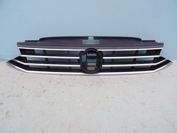 Решітка радіатора решітка перед vw passat b8 рестайлінг 3g0853653n фото №1