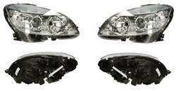 Фара mercedes c клас w204 07-11 l+p tyc фото №1