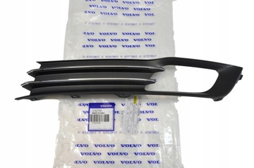 Volvo s80 левая решётка drl хром бампер перед оригинальный номер фото №1