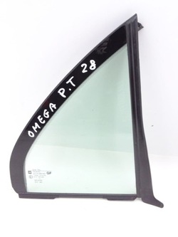Opel omega b скло двері праві зад трикутник sedan фото №1