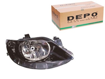 Depo фара seat leon 05-12 pr фото №1