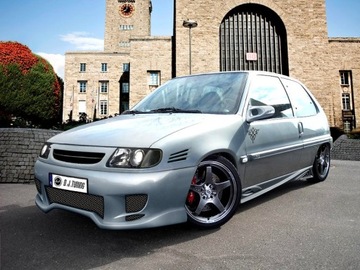 Citroen saxo пороги dj-тюнінг фото №1