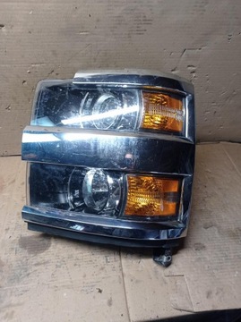 Лампа фара лівий перед chevrolet silverado 15-19 фото №1
