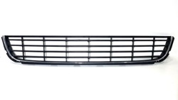 Решітка бампера vw golf vi 5k0853677 хром фото №1