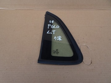 Vw polo v 6r скло кузовна лівий зад 10r фото №1