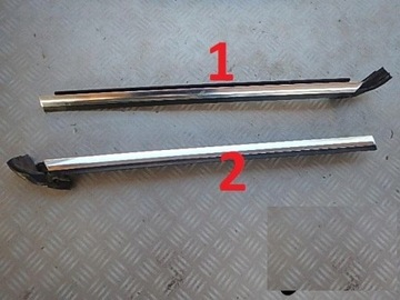 Vw eos 05-11 планка прокладка хром защита фото №1