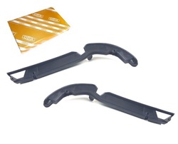 Ползун левый+ правые крепление бампера vw passat b6 фото №1