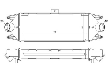 Nissens інтеркулер iveco daily iii 35 s 12 фото №1