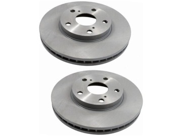 Диски перед toyota previa ii 2.0 2.4 00-06 avensis 2.0 01-02 фото №1