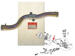 Труба шланг насоса воды 19505-rna-a00 оригинальный номер honda фото №1