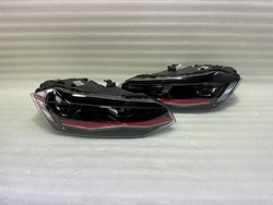 Vw polo 2g gti полный led лампа левая правая фото №1