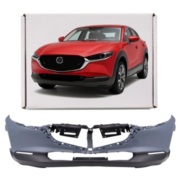 Mazda cx-30 dm 2019+ бампер переднє bez pdc i склоомивача dgh950031 новий фото №1