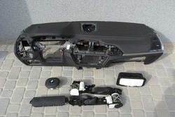 Bmw g01 x3 g02 x4 панель консоль pulpit капот полиця подушка безпеки ремені pas шкіра фото №1