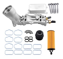 Радиаторов масла алюминиевая з корпус фильтра масла 3.2 3.6 grand cherokee 14 фото №1