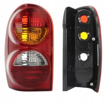 Лампа задня ліва jeep liberty kj 2001-2004 фото №1