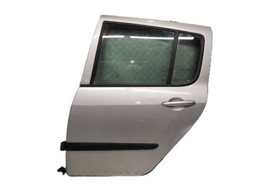 Renault modus 2004-2012 дверь задние левая зад серебристый / wyszków wawa фото №1