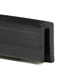 Прокладка краевая autodor b-301 pvc универсальный 1 m тип u 0,5-1,2 mm фото №1