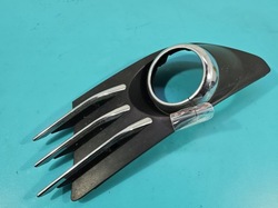 Заглушка галоген решётка бампера левая решётка peugeot 5008 i 09-13 хром фото №1