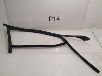 A6 c7 планка скла двері прокладка рамка двері лівий перед 4g0837440 фото №1