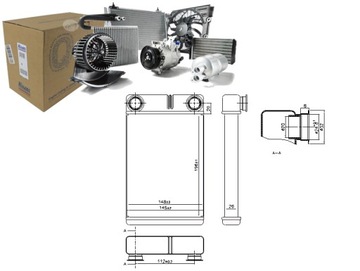 Обігрівач chevrolet aveo trax opel mokka mokka x 1.2-1.8 03.11- фото №1