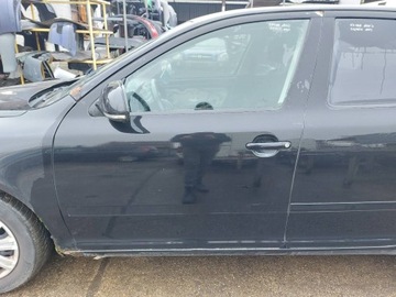 Дверь голый левый перед skoda octavia ii рестайлинг 08-13r 9910 фото №1