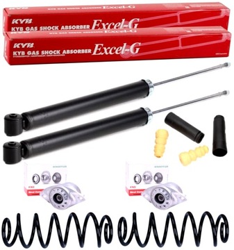 Амортизаторы пружины зад vw golf iv вариант bora i вариант octavia i combi фото №1