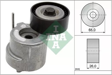 L 534040410 натягувач micro-v fiat/alfa romeo/opel фото №1