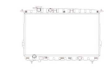 Nrf радіаторів hyundai grandeur 98 фото №1