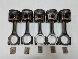 Vw t5 2.5 tdi поршень шатун фото №1