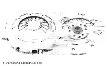 Набір зчеплення adf123081 блакитний print ford c-max фото №1