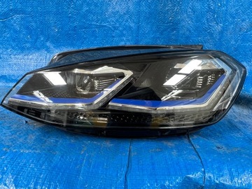 Vw golf vii 7 liift gte ліва лампа повний led фото №1