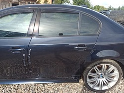 Дверь левая задние bmw e60 карбон-черный 416/9 фото №1