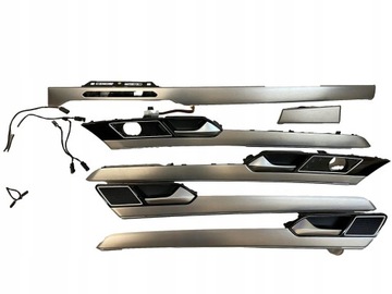 Vw passat b8 arteon планка dekor дверь led pro nf5 фото №1